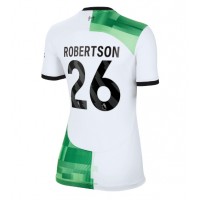 Fotballdrakt Dame Liverpool Andrew Robertson #26 Bortedrakt 2023-24 Kortermet